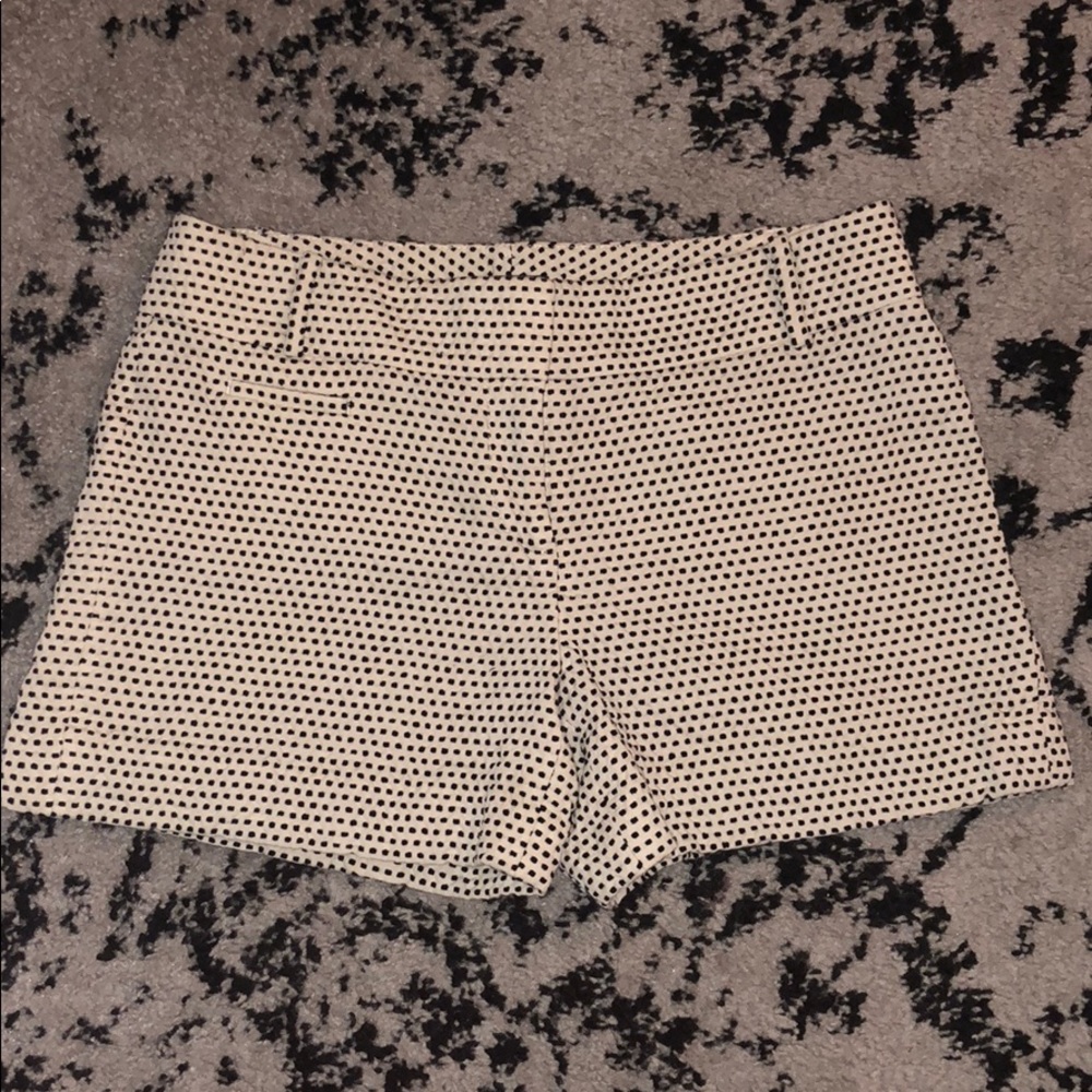 Ann Taylor LOFT Textured Mid Rise Shorts
